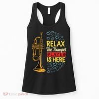 Relax The Trumpet Player Is Here Women's Tank Top thumb 0