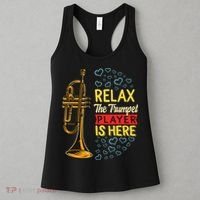 Relax The Trumpet Player Is Here Women's Tank Top thumb 3