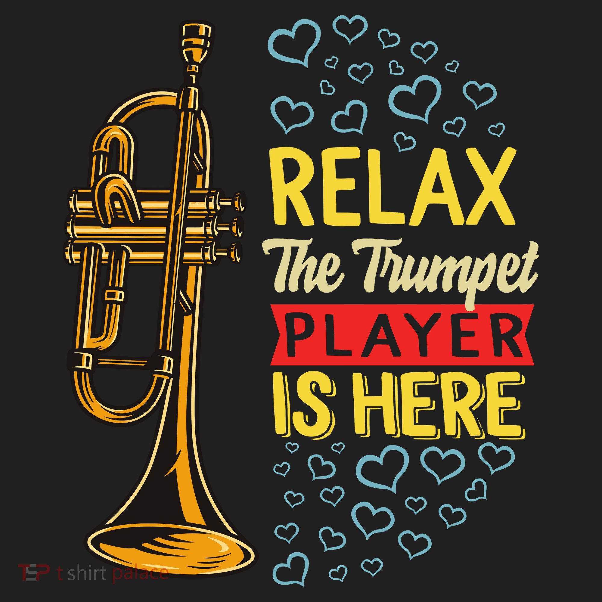 Relax The Trumpet Player Is Here Hat