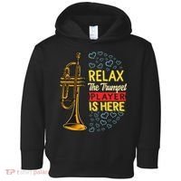 Relax The Trumpet Player Is Here Toddler Hoodie thumb 0