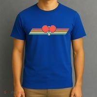 Retro Table Tennis Gift Vintage Ping Pong Gift T-Shirt thumb 3