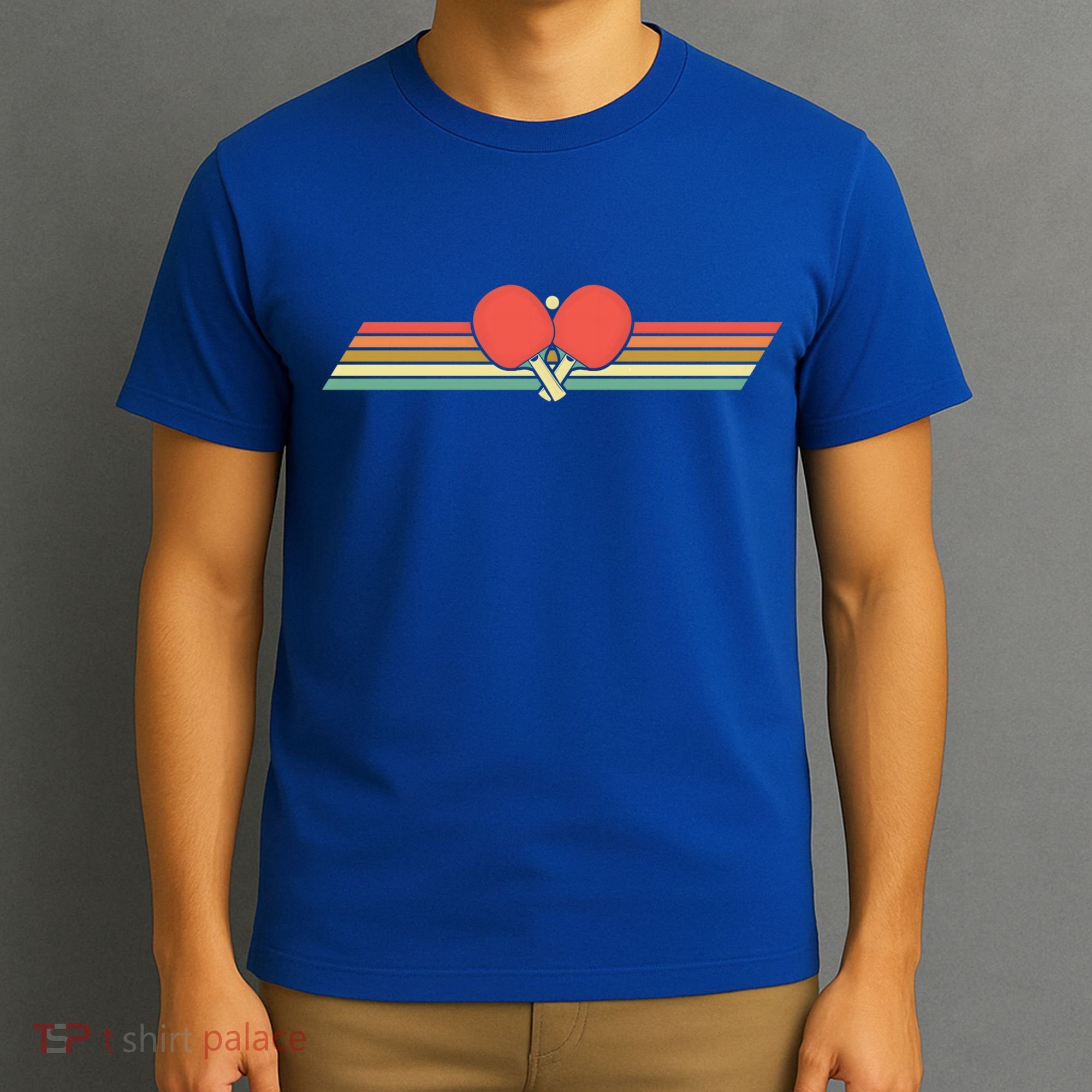 Retro Table Tennis Gift Vintage Ping Pong Gift T-Shirt