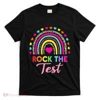 Rock The Test Test Day Teacher Testing Day T-Shirt thumb 0