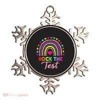 Rock The Test Test Day Teacher Testing Day Ornament thumb 0