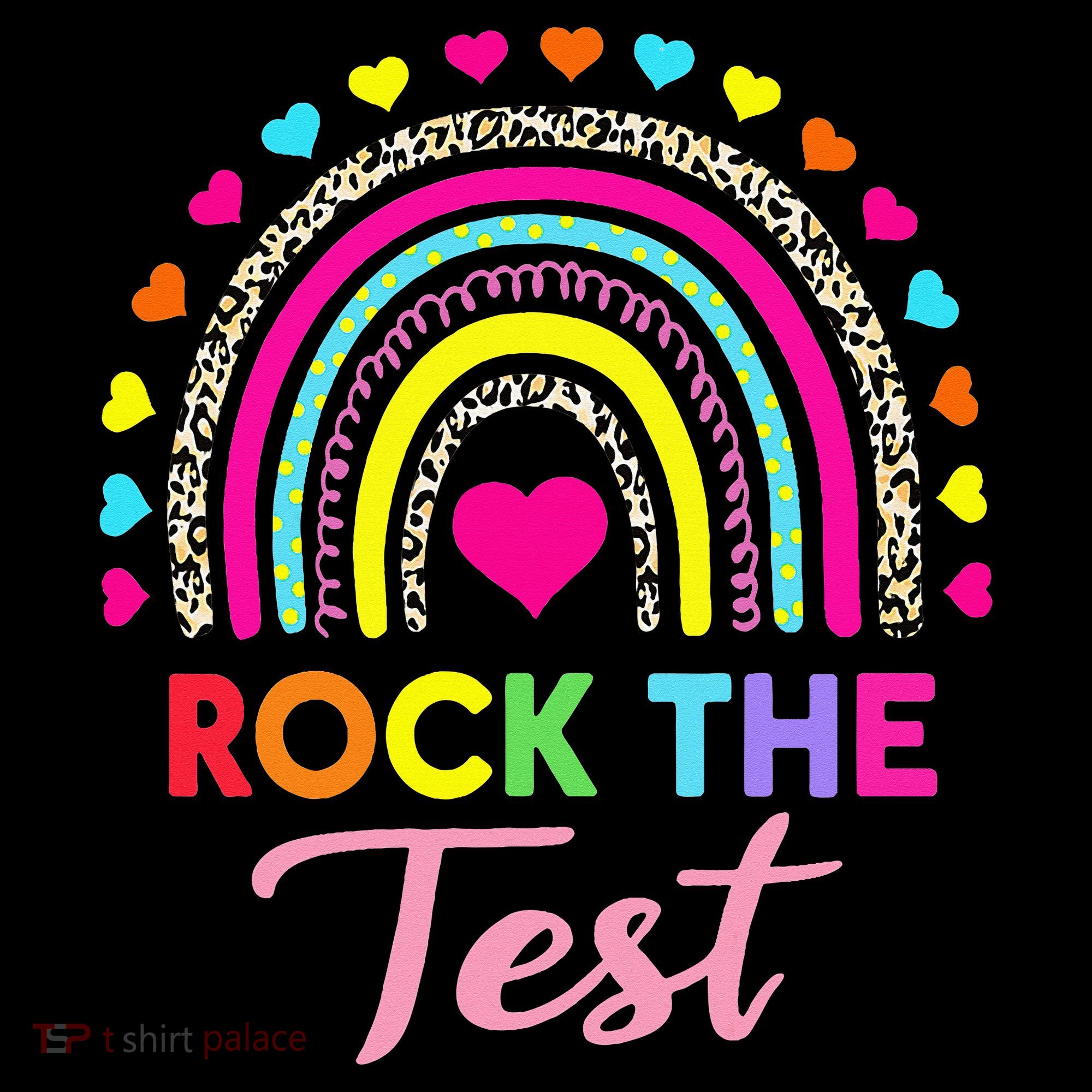 Rock The Test Test Day Teacher Testing Day Women's Tank Top