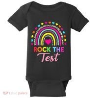 Rock The Test Test Day Teacher Testing Day Baby Bodysuit thumb 0