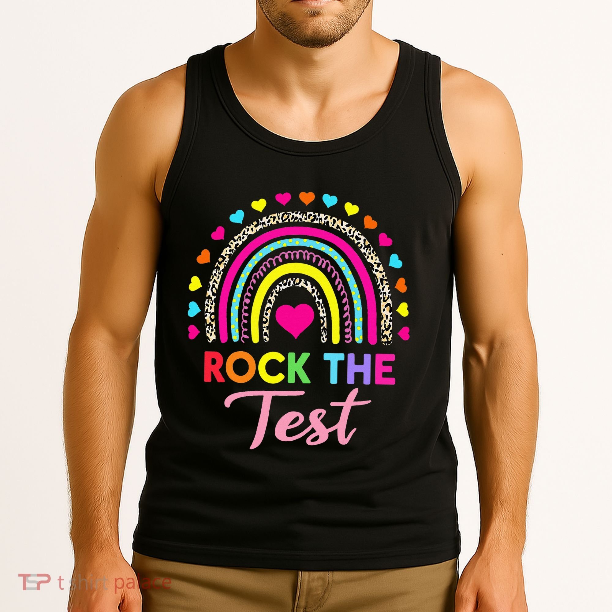 Rock The Test Test Day Teacher Testing Day Tank Top