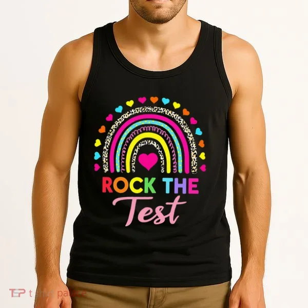 Rock The Test Test Day Teacher Testing Day Tank Top