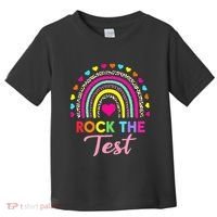 Rock The Test Test Day Teacher Testing Day Toddler T-Shirt thumb 0