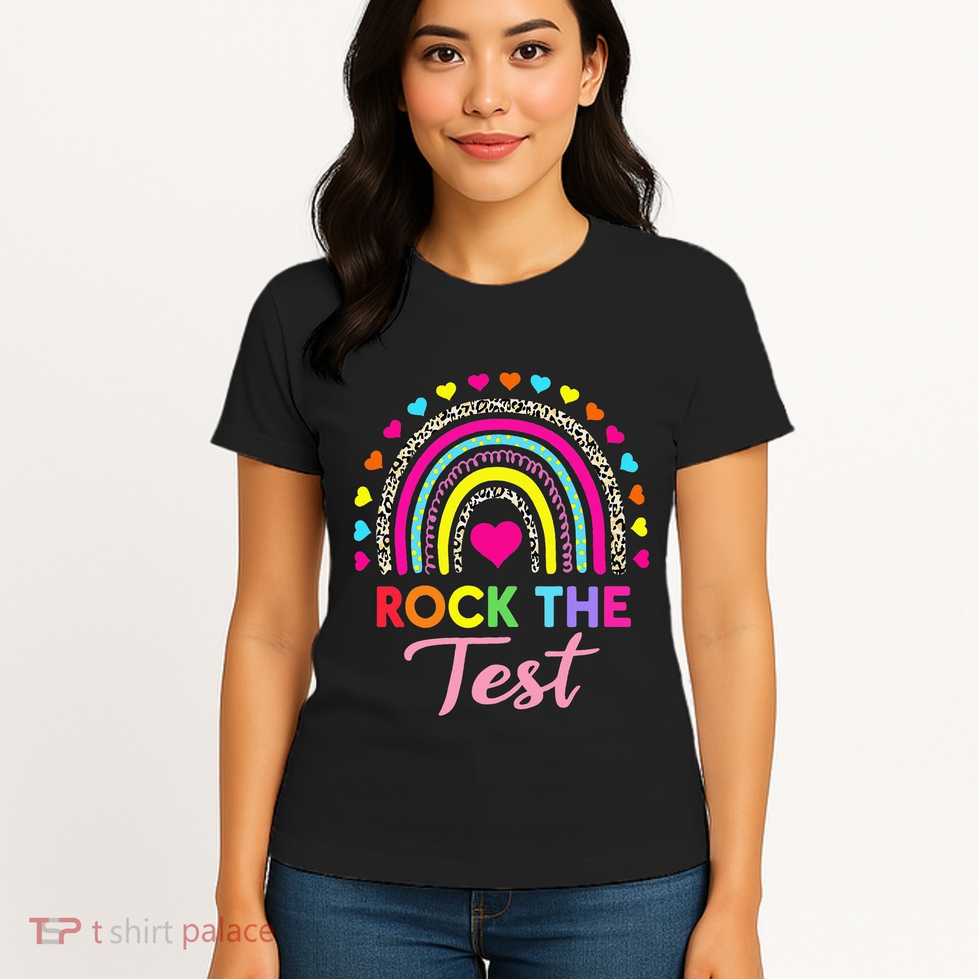 Rock The Test Test Day Teacher Testing Day Women's T-Shirt