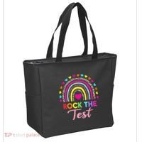 Rock The Test Test Day Teacher Testing Day Tote Bag thumb 2