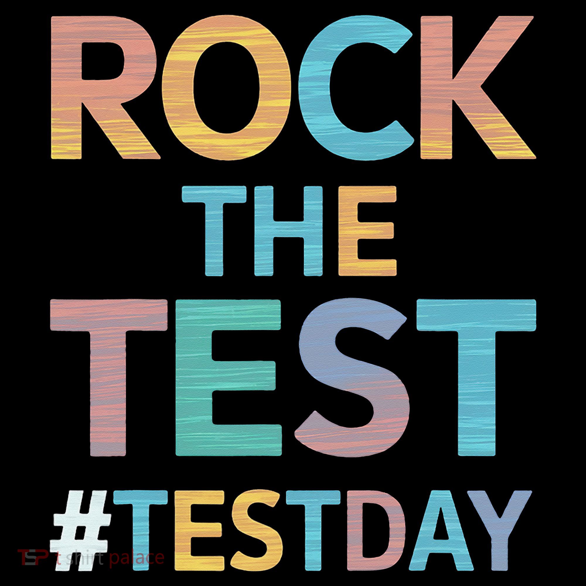 Rock The Test Exam Day Look For Motivated Students Teachers Coffee Mug