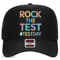 Rock The Test Exam Day Look For Motivated Students Teachers Hat thumb 0