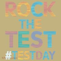 Rock The Test Exam Day Look For Motivated Students Teachers Mousepad thumb 1