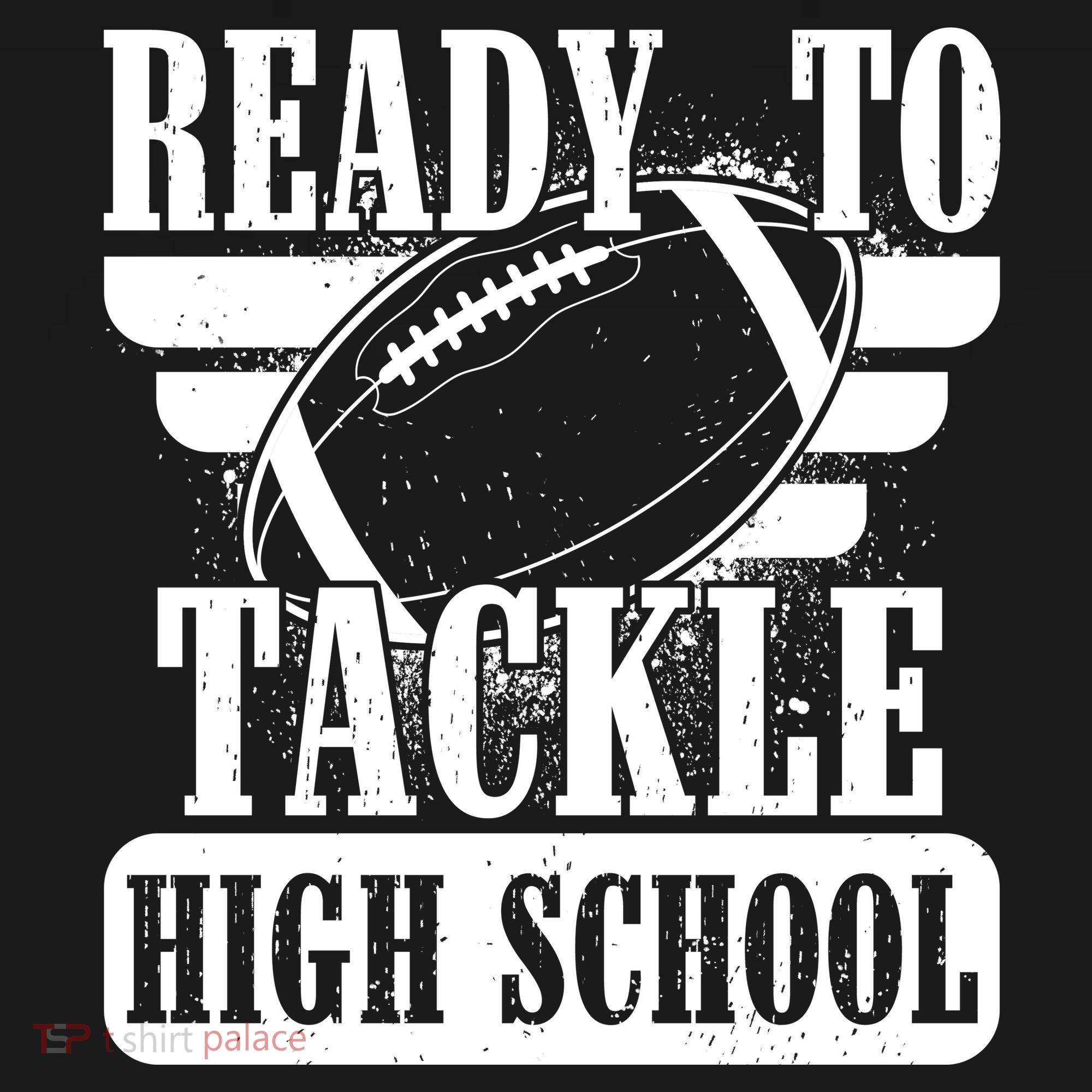 Ready To Tackle High School Football Ball Apron