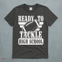 Ready To Tackle High School Football Ball T-Shirt thumb 5