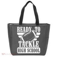 Ready To Tackle High School Football Ball Tote Bag thumb 0
