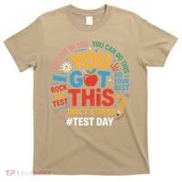 Rock The Test Dont Stress You Got This Funny Testing Day T-Shirt thumb 0