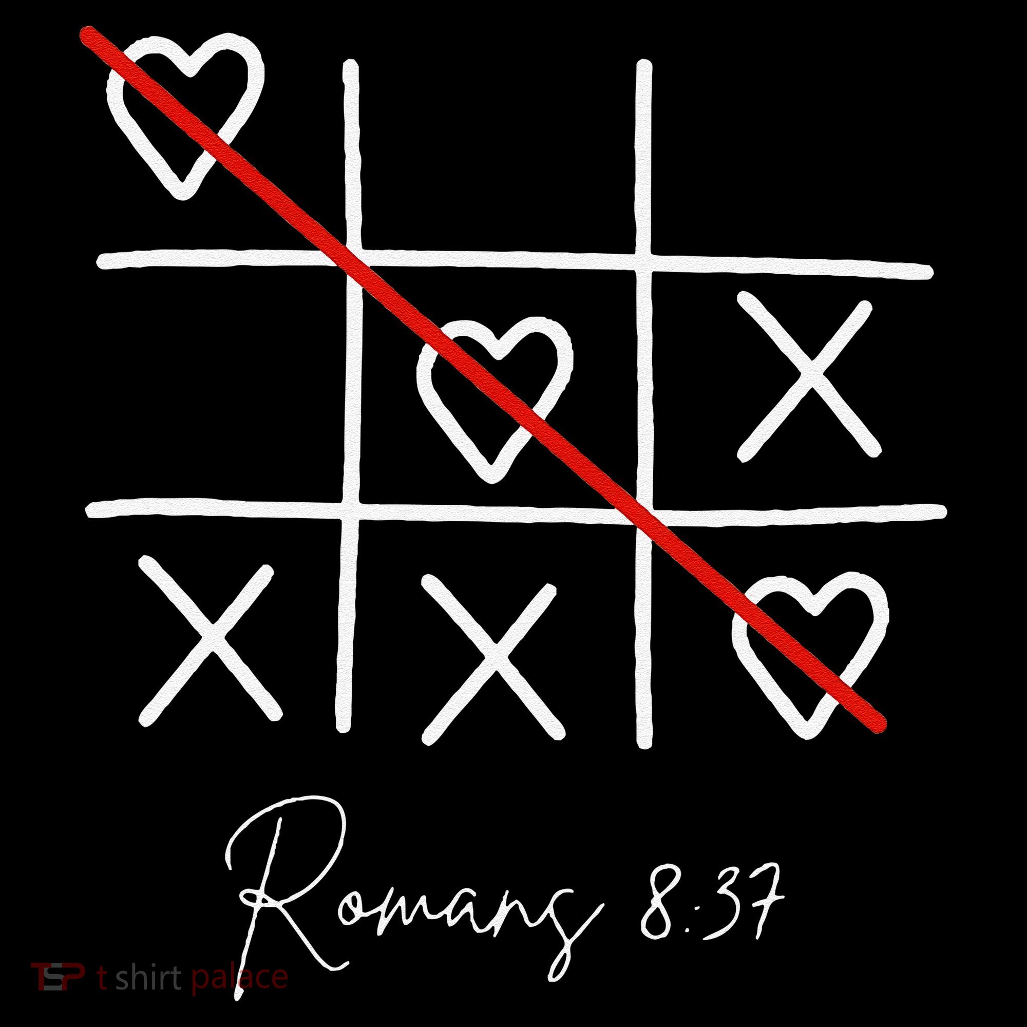 Romans Tic Tac Toe Heart Classic Strategy Game For Christian Coffee Mug