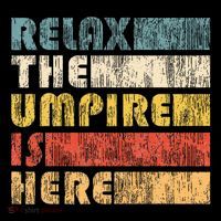 Relax The Umpire Is Here Baseball USA-Made Doggie Bandana thumb 2
