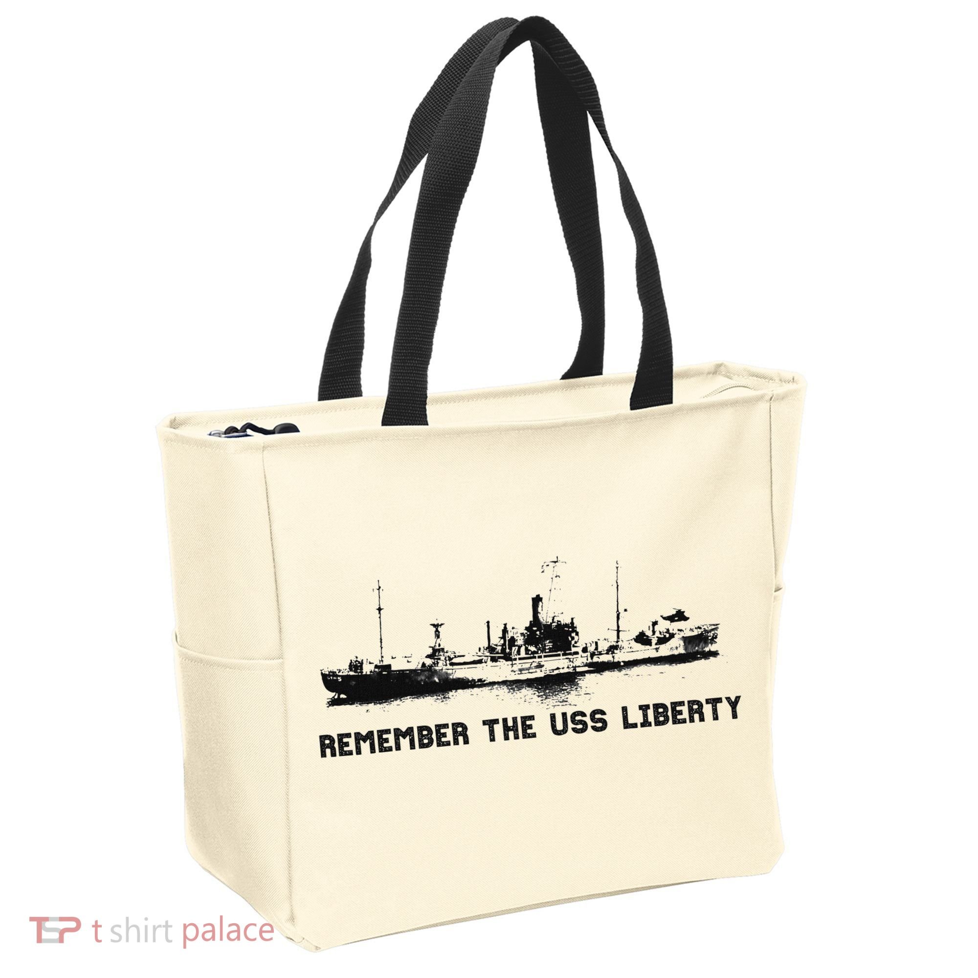 Remember The Uss Liberty Tote Bag