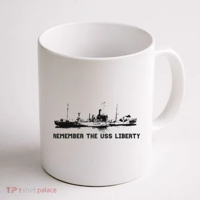 Remember The Uss Liberty Coffee Mug back