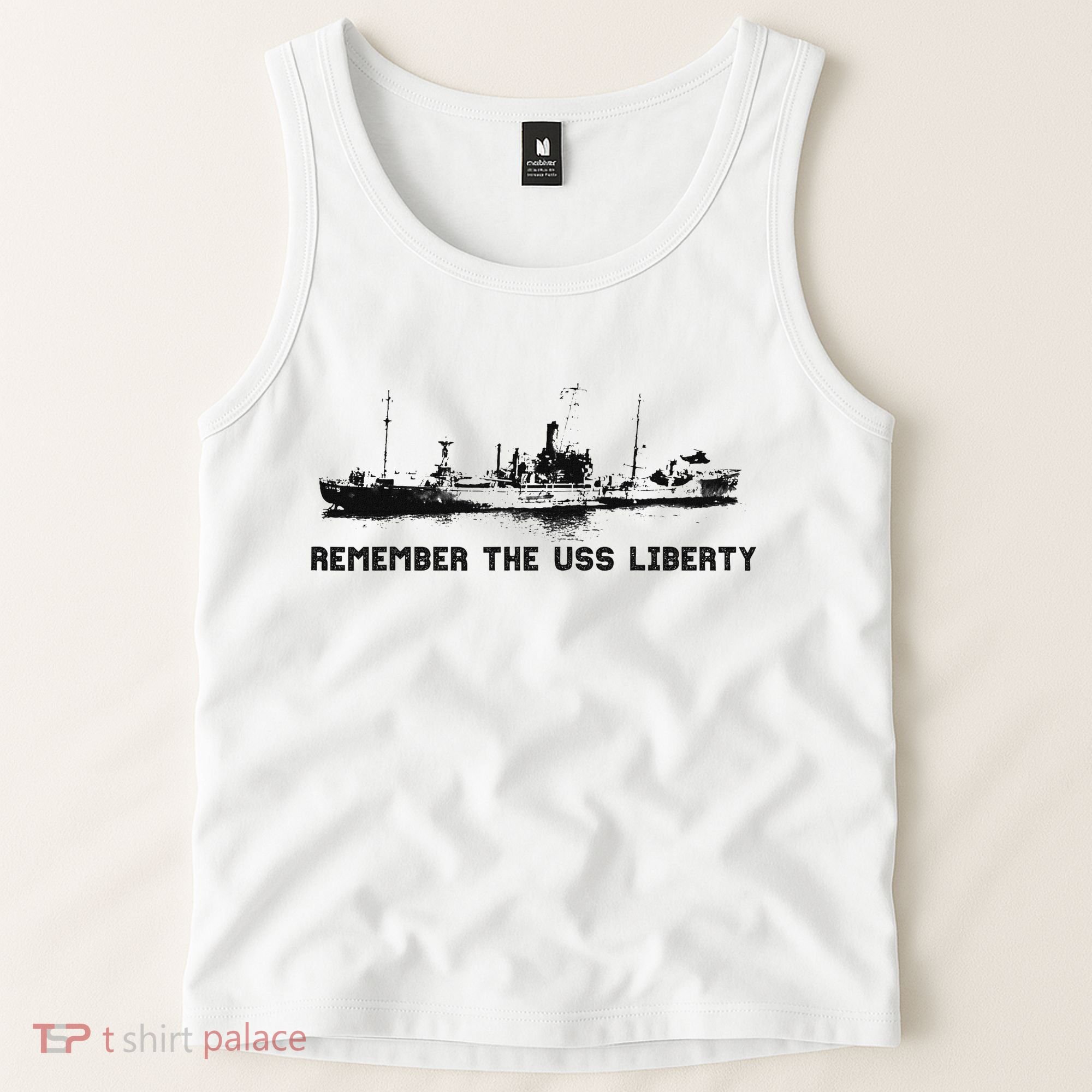 Remember The Uss Liberty Tank Top