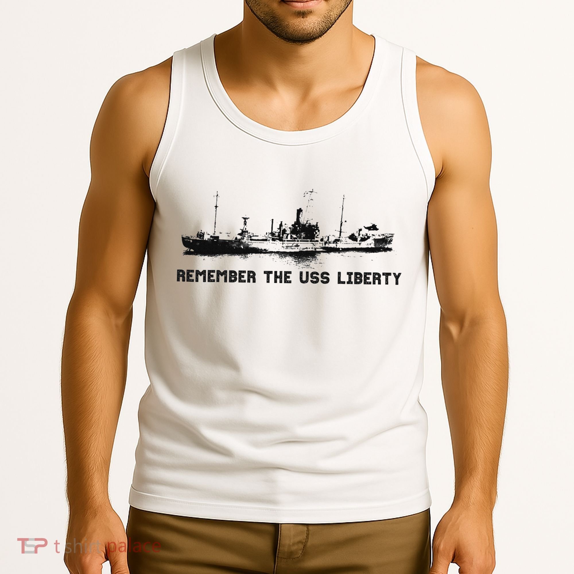 Remember The Uss Liberty Tank Top