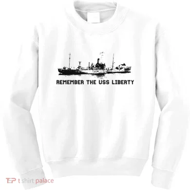 Remember The Uss Liberty Kids Sweatshirt