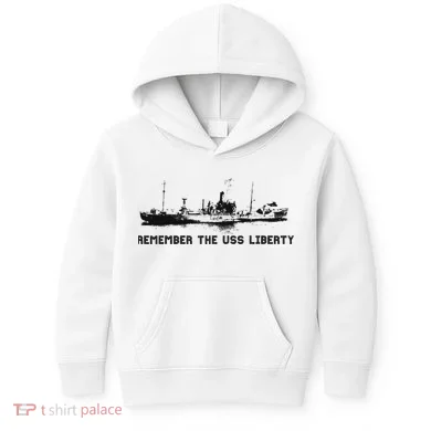 Remember The Uss Liberty Kids Hoodie