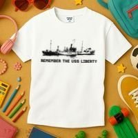 Remember The Uss Liberty Kids T-Shirt thumb 3