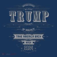 Retro Trump Vintage Maga America T-Shirt thumb 7