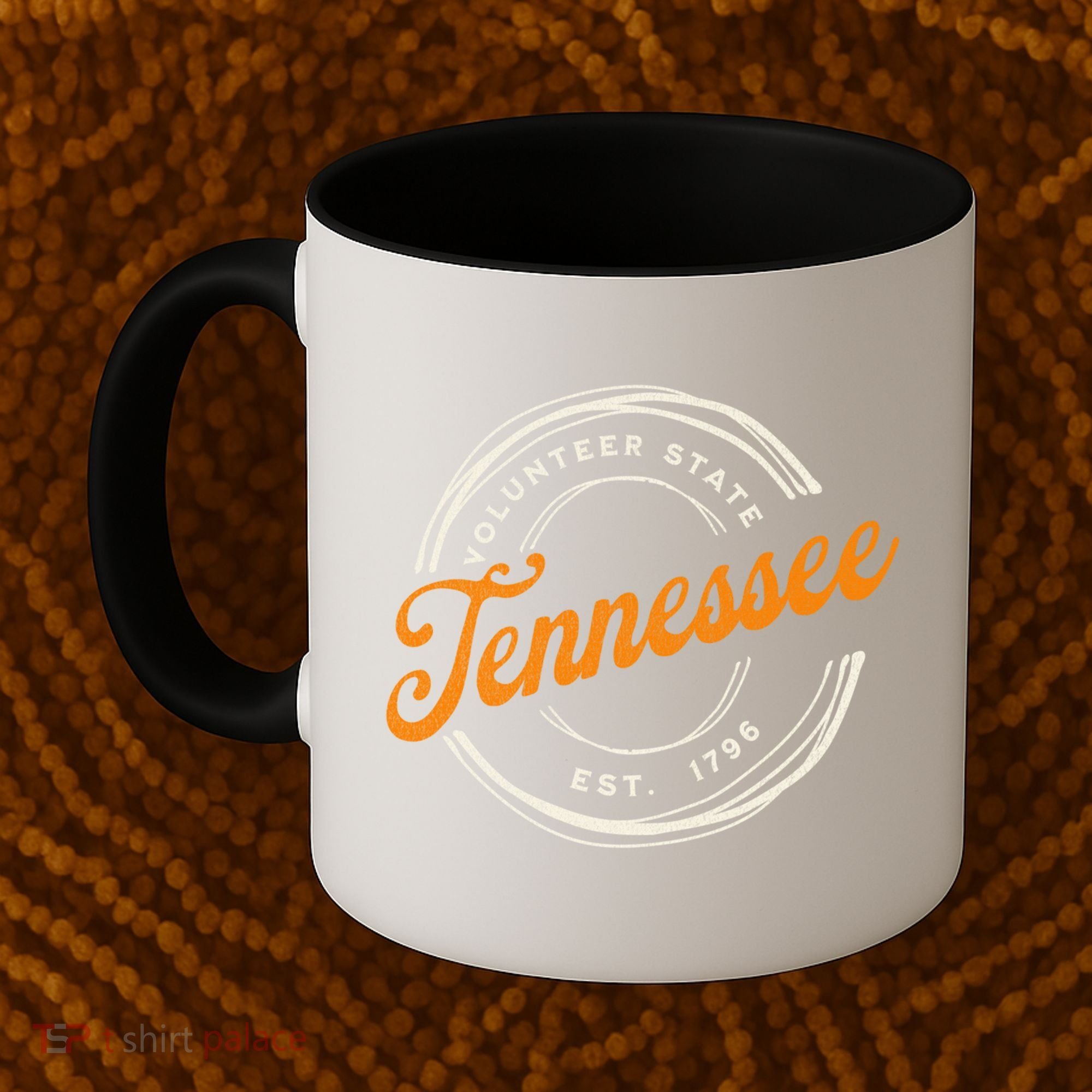 Retro Tennessee Volunteer State Coffee Mug