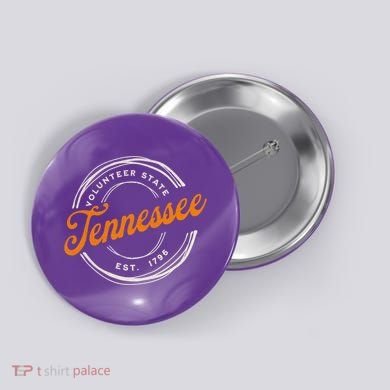 Retro Tennessee Volunteer State Button