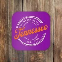 Retro Tennessee Volunteer State Coaster thumb 0