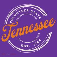 Retro Tennessee Volunteer State Coaster thumb 2