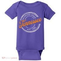 Retro Tennessee Volunteer State Baby Bodysuit thumb 0