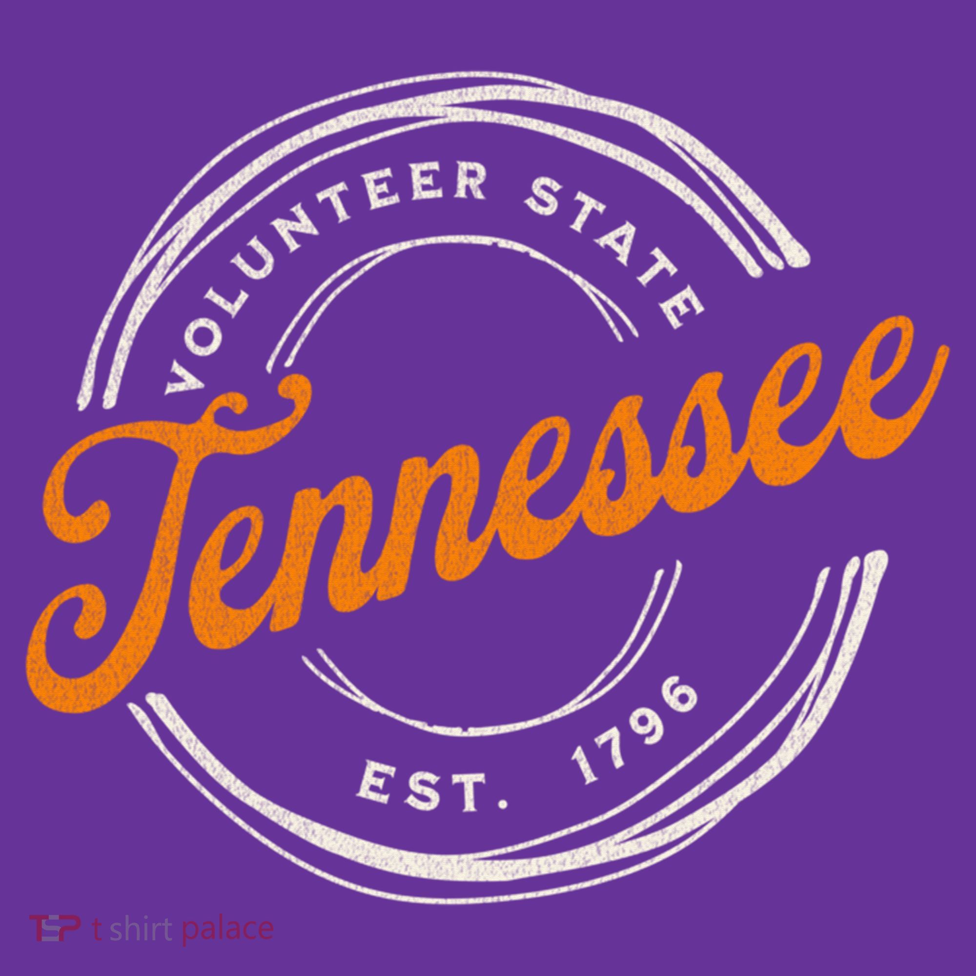 Retro Tennessee Volunteer State Baby Bodysuit