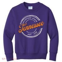 Retro Tennessee Volunteer State Kids Sweatshirt thumb 0
