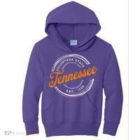 Retro Tennessee Volunteer State Kids Hoodie thumb 0