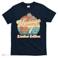 Retro Tropical Vintage 1973 Limited Edition 50th Birthday T-Shirt thumb 0