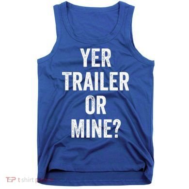 Redneck Trailer White Trash Tank Top