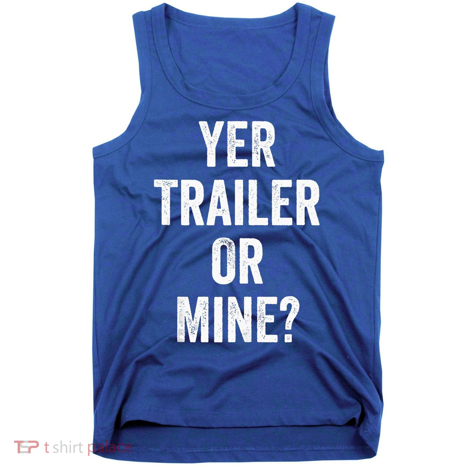 Redneck Trailer White Trash Tank Top