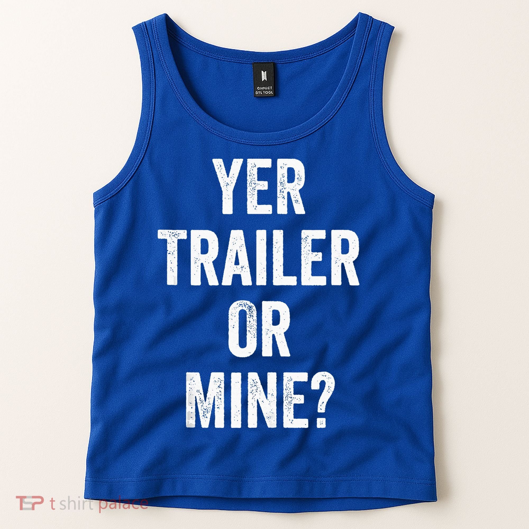Redneck Trailer White Trash Tank Top