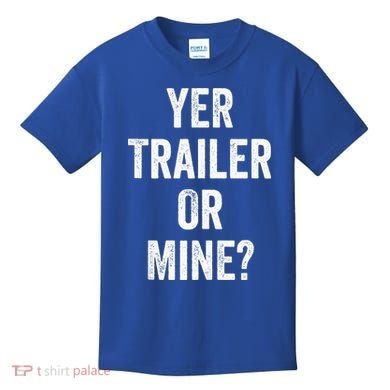 Redneck Trailer White Trash Kids T-Shirt