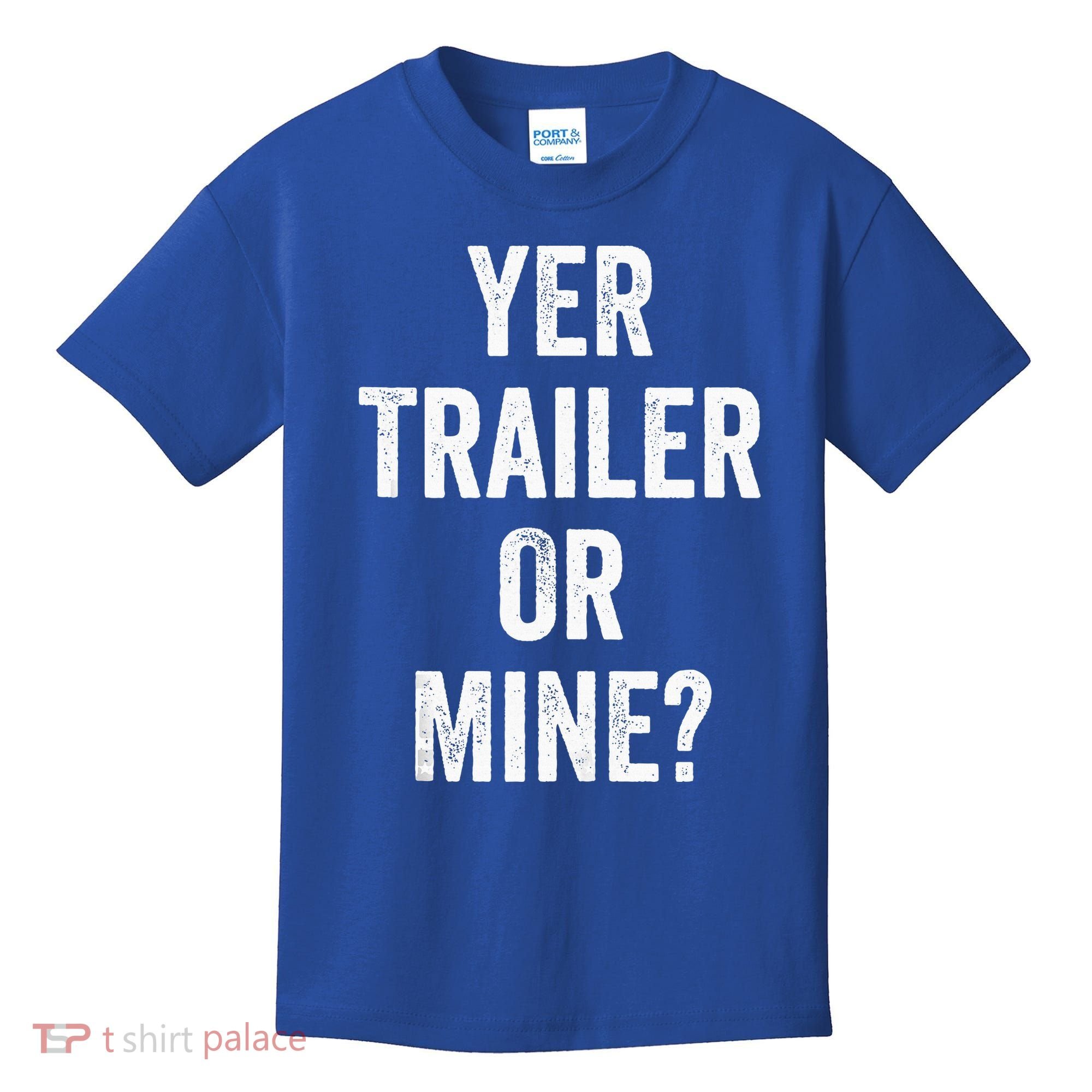 Redneck Trailer White Trash Kids T-Shirt