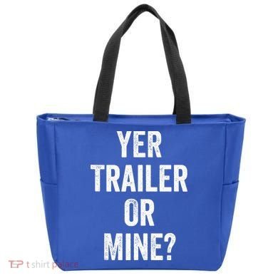 Redneck Trailer White Trash Tote Bag
