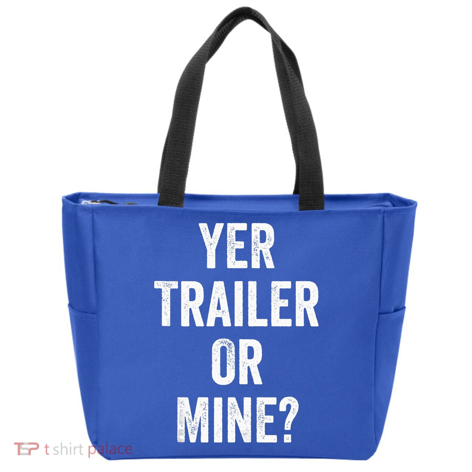Redneck Trailer White Trash Tote Bag