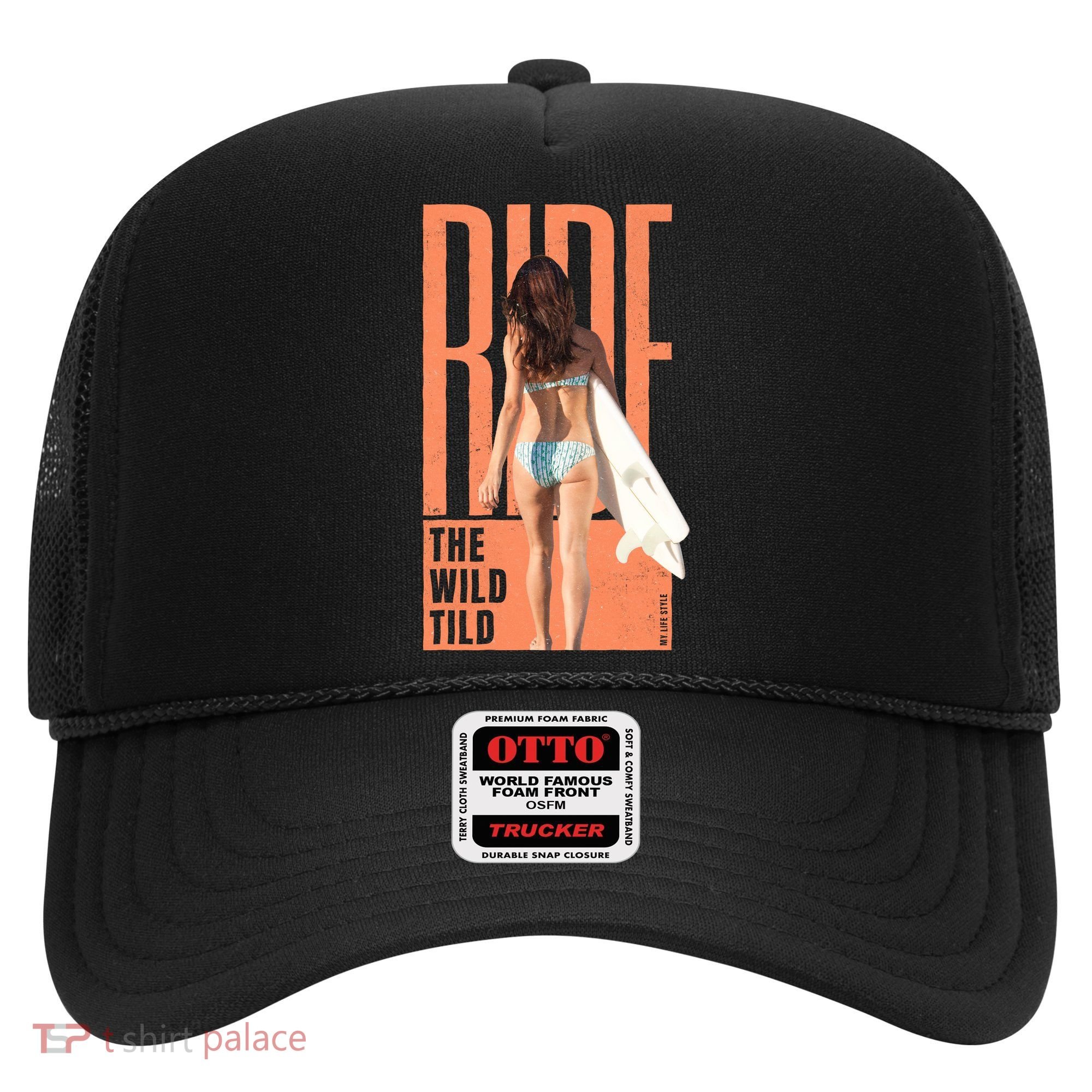 Ride The Wild Woman Surfing Hat
