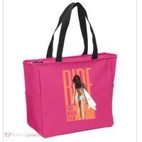 Ride The Wild Woman Surfing Tote Bag thumb 2